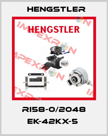 RI58-0/2048 EK-42KX-5  Hengstler