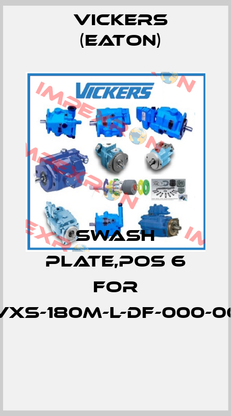 Swash plate,pos 6 for PVXS-180M-L-DF-000-000  Vickers (Eaton)