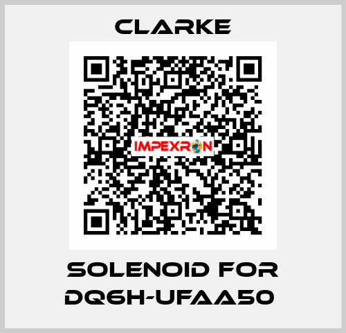 Solenoid for DQ6H-UFAA50  Clarke