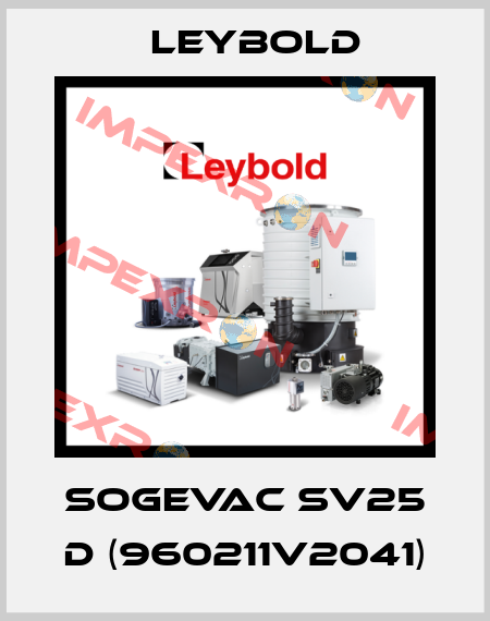 SOGEVAC SV25 D (960211V2041) Leybold