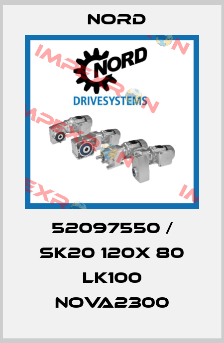 52097550 / SK20 120X 80 LK100 NOVA2300 Nord