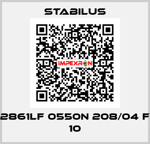 2861LF 0550N 208/04 F 10 Stabilus