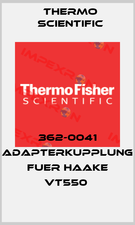 362-0041 Adapterkupplung fuer HAAKE VT550  Thermo Scientific