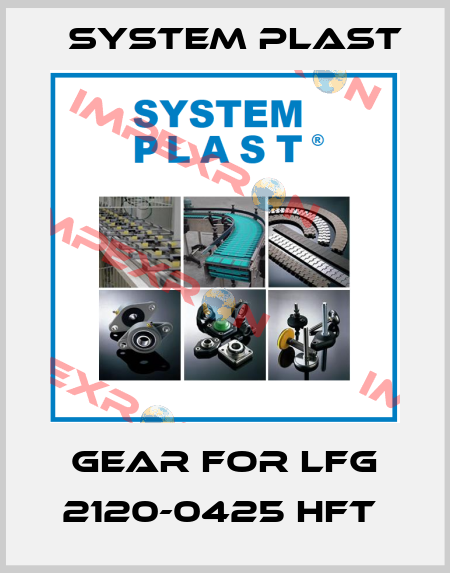 GEAR FOR LFG 2120-0425 HFT  System Plast