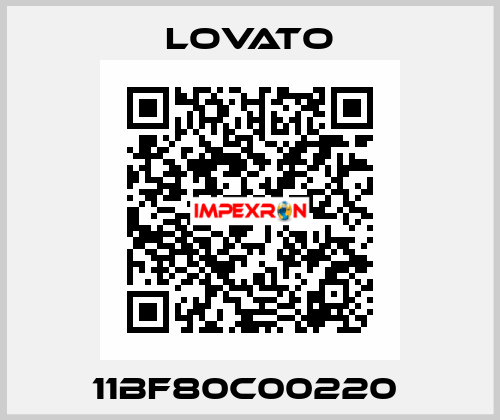 11BF80C00220  Lovato