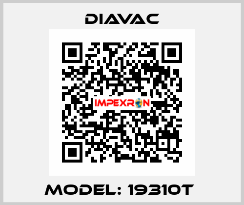 MODEL: 19310T  Diavac