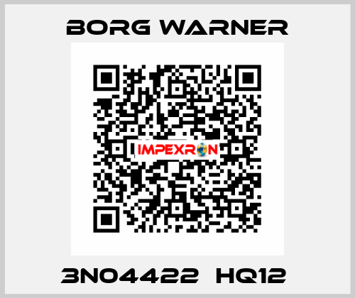 3N04422‐HQ12  Borg Warner