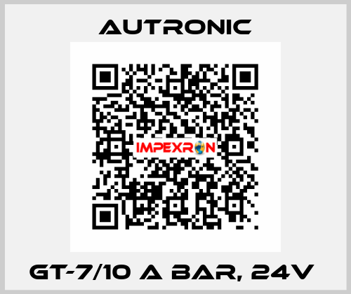 GT-7/10 A bar, 24V  Autronic