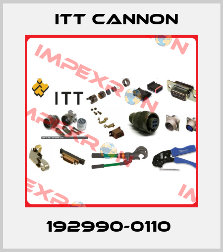 192990-0110  Itt Cannon