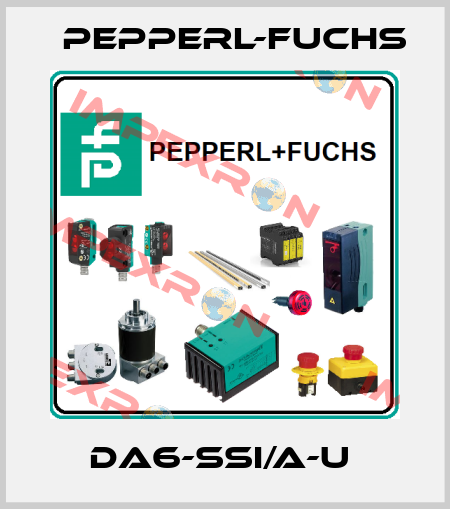 DA6-SSI/A-U  Pepperl-Fuchs