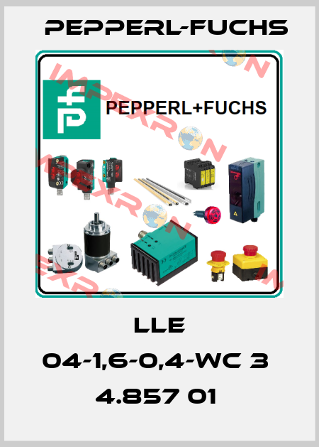 LLE 04-1,6-0,4-WC 3  4.857 01  Pepperl-Fuchs