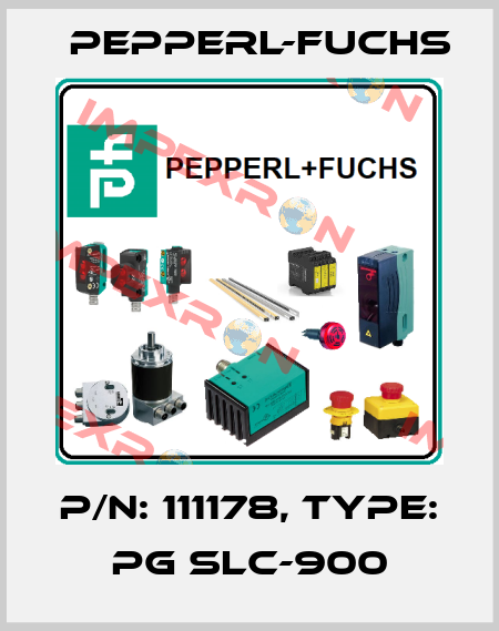 p/n: 111178, Type: PG SLC-900 Pepperl-Fuchs