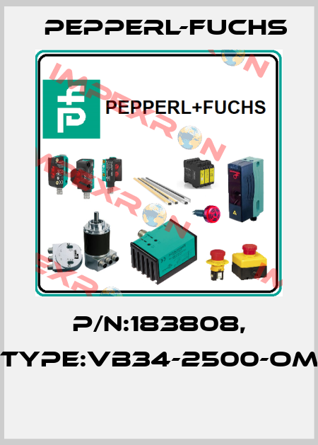 P/N:183808, Type:VB34-2500-OM  Pepperl-Fuchs