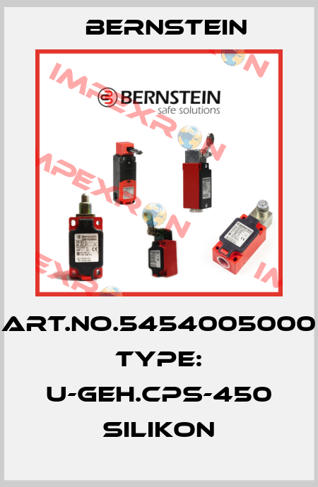 Art.No.5454005000 Type: U-GEH.CPS-450 SILIKON Bernstein