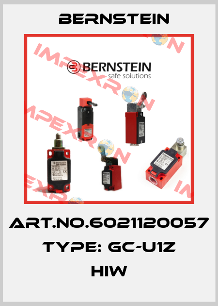 Art.No.6021120057 Type: GC-U1Z HIW Bernstein