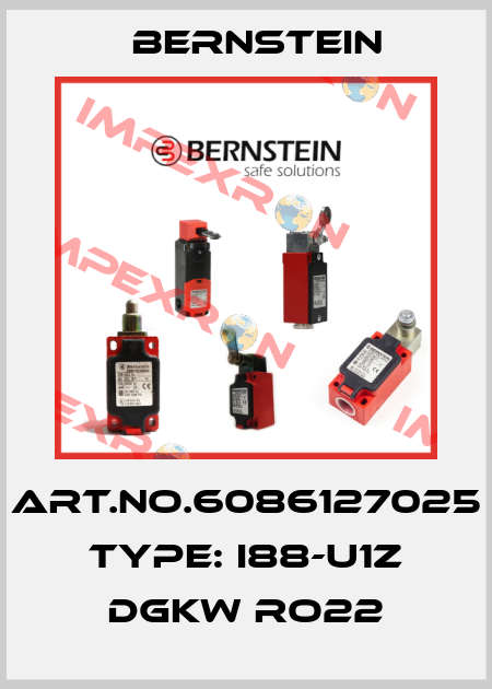 Art.No.6086127025 Type: I88-U1Z DGKW RO22 Bernstein