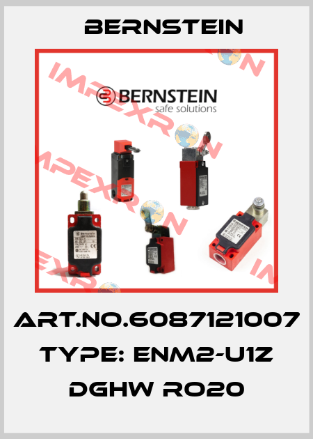Art.No.6087121007 Type: ENM2-U1Z DGHW RO20 Bernstein