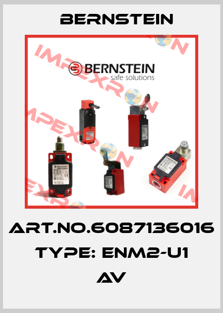 Art.No.6087136016 Type: ENM2-U1 AV Bernstein