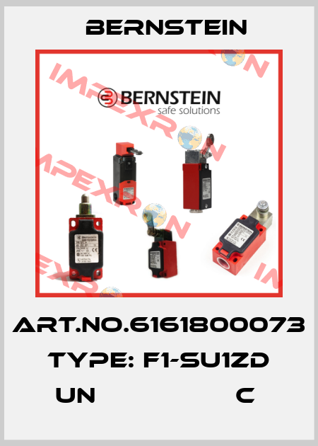 Art.No.6161800073 Type: F1-SU1ZD UN                  C  Bernstein