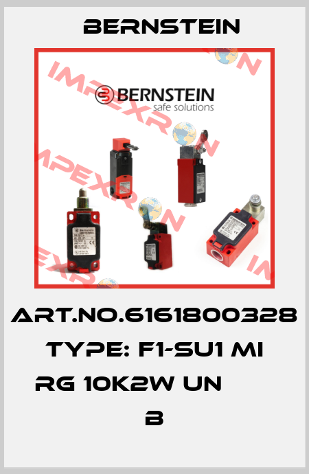 Art.No.6161800328 Type: F1-SU1 MI RG 10K2W UN        B Bernstein