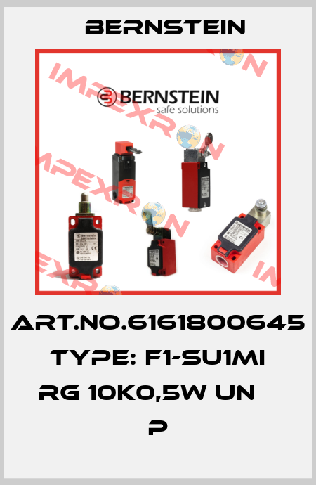Art.No.6161800645 Type: F1-SU1MI RG 10K0,5W UN       P Bernstein