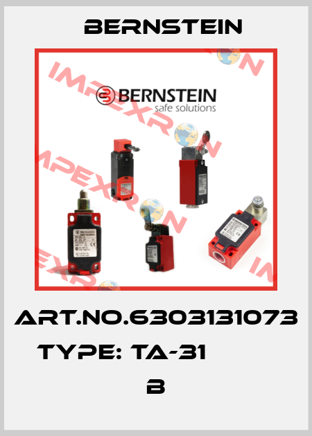 Art.No.6303131073 Type: TA-31                        B Bernstein
