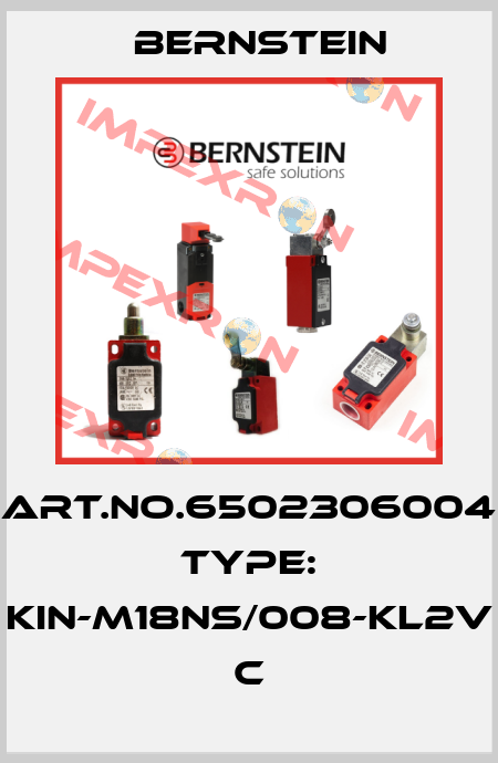 Art.No.6502306004 Type: KIN-M18NS/008-KL2V           C Bernstein