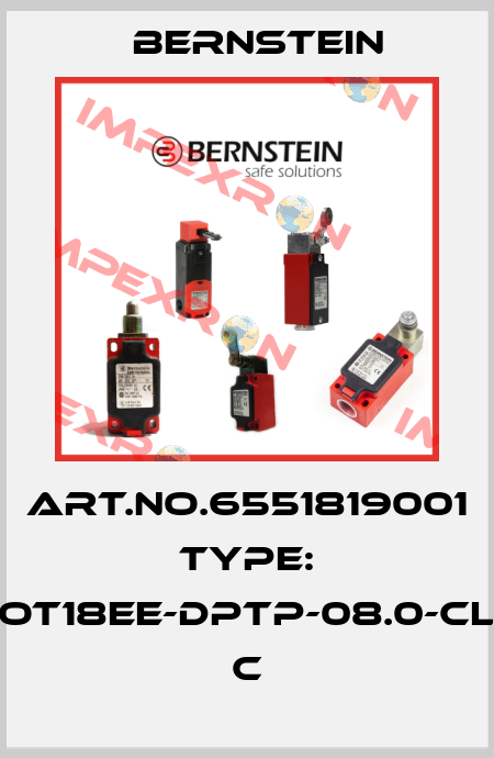 Art.No.6551819001 Type: OT18EE-DPTP-08.0-CL          C Bernstein