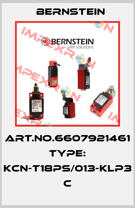 Art.No.6607921461 Type: KCN-T18PS/013-KLP3           C Bernstein