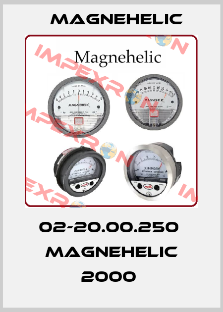 02-20.00.250  MAGNEHELIC 2000  Magnehelic