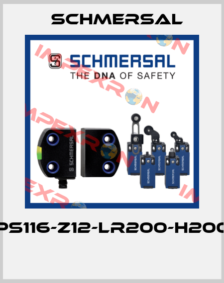 PS116-Z12-LR200-H200  Schmersal