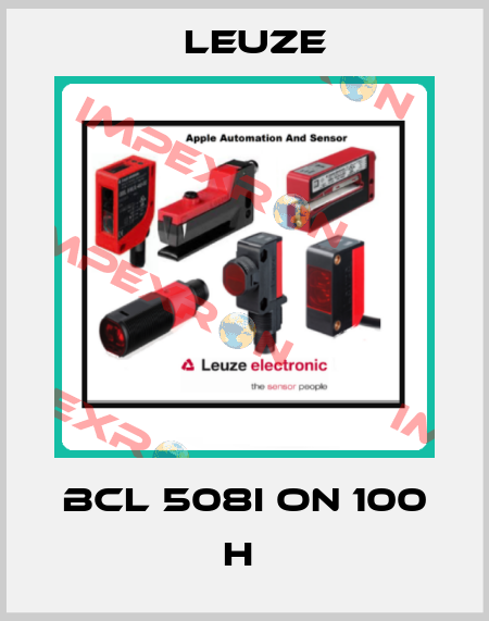 BCL 508i ON 100 H  Leuze