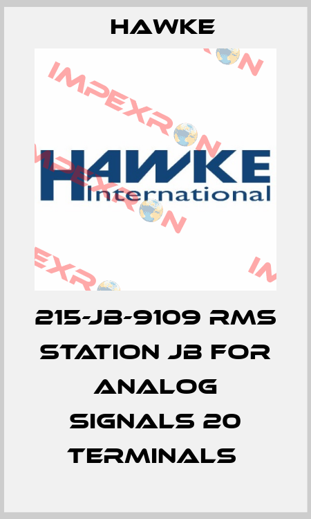 215-JB-9109 RMS STATION JB FOR ANALOG SIGNALS 20 TERMINALS  Hawke