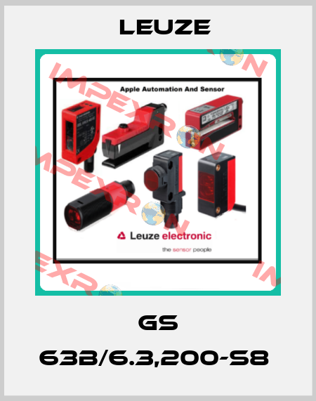 GS 63B/6.3,200-S8  Leuze