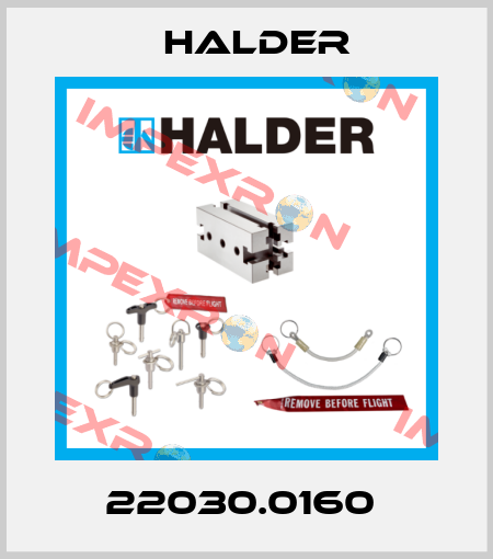 22030.0160  Halder