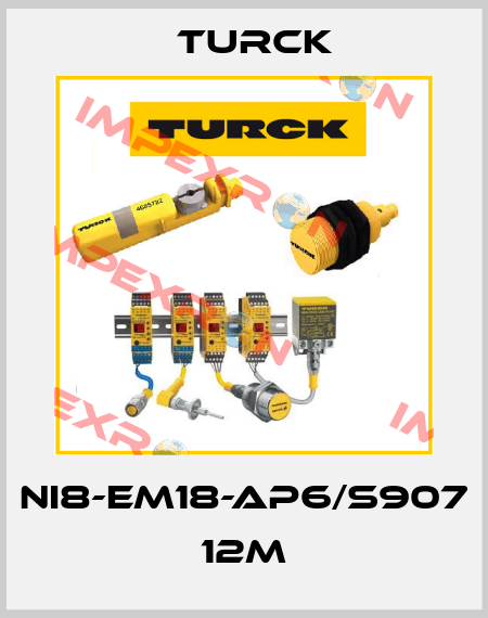 NI8-EM18-AP6/S907 12M Turck