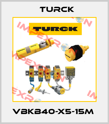 VBKB40-X5-15M  Turck