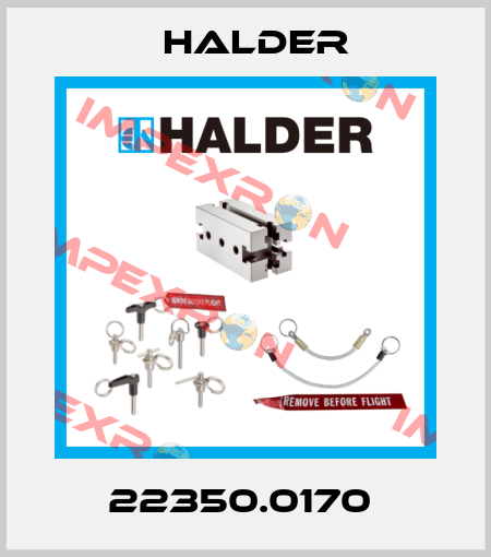 22350.0170  Halder