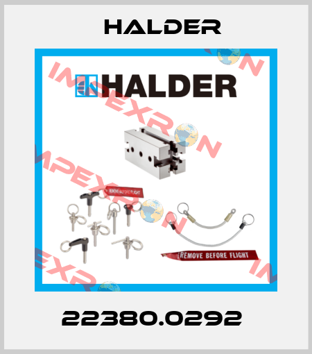 22380.0292  Halder
