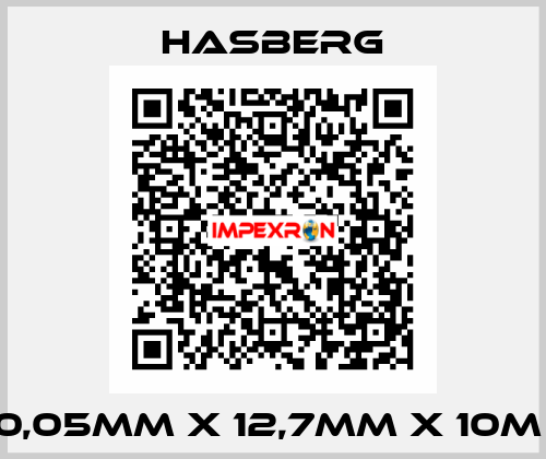 0,05MM X 12,7MM X 10M  Hasberg