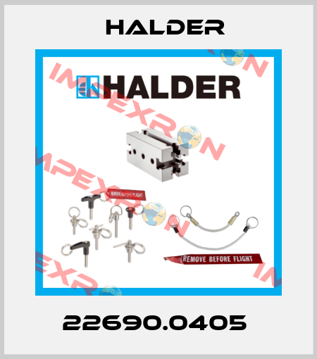 22690.0405  Halder