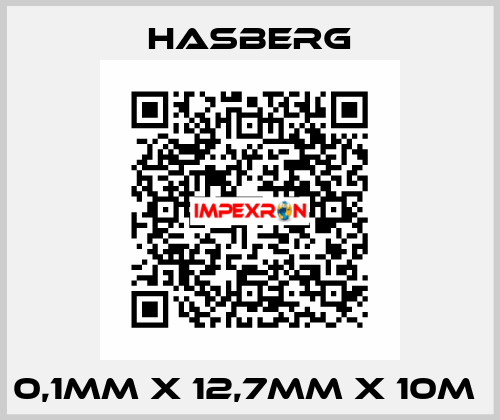 0,1MM X 12,7MM X 10M  Hasberg