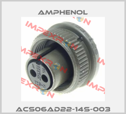 ACS06AD22-14S-003 Amphenol