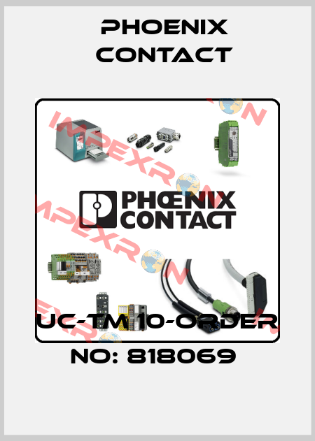 UC-TM 10-ORDER NO: 818069  Phoenix Contact