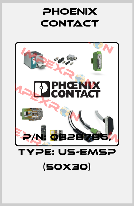 P/N: 0828786, Type: US-EMSP (50X30) Phoenix Contact