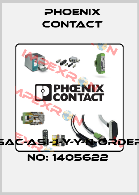 SAC-ASI-J-Y-Y-N-ORDER NO: 1405622  Phoenix Contact