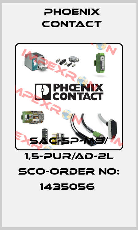 SAC-5P-MS/ 1,5-PUR/AD-2L SCO-ORDER NO: 1435056  Phoenix Contact