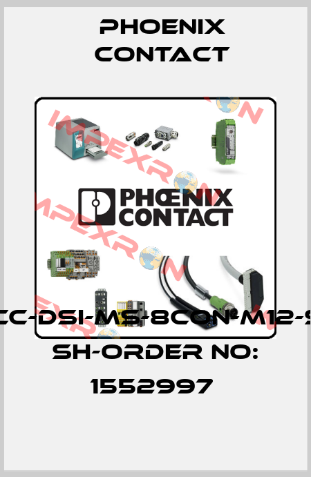 SACC-DSI-MS-8CON-M12-SCO SH-ORDER NO: 1552997  Phoenix Contact
