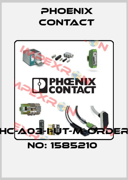 HC-A03-I-UT-M-ORDER NO: 1585210  Phoenix Contact