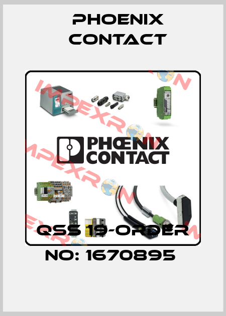 QSS 19-ORDER NO: 1670895  Phoenix Contact